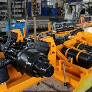 foto 48/42t zaladunek laduje 34/28t naczepa (2016 inwest) Noteboom